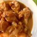 ねこもんです's cooksnap of when they made 甘だれアレンジ！鶏手羽元のしょうが煮.