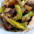 クックA5EVKW☆'s cooksnap of when they made なすと甘長ピーマンのおかか煮.