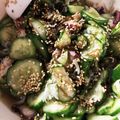 まゆchan's cooksnap of when they made たこときゅうりの酢の物.
