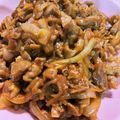 ざんのすけ's cooksnap of when they made 豚コマで簡単♪我が家のポークチャップ.
