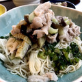 shomii☆'s cooksnap of when they made 蒸し豚茄子の中華だれそうめん.