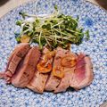 ikamama's cooksnap of when they made まぐろのレアステーキ☆甘辛わさびソース.