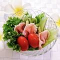 ももちゃんのれしぴ's cooksnap of when they made キウイと生ハムのパッとサラダ.