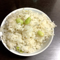 クックHPE5BV☆'s cooksnap of when they made 枝豆とじゃこの炊き込みご飯☆.