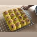 ssshoco's cooksnap of when they made ふわっふわ♬かぼちゃのちぎりパン♡.