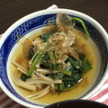 もんす。's cooksnap of when they made ホウレン草とえのきのつるっと煮浸し.