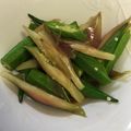MapiSapi's cooksnap of when they made 肴に最高！オクラと茗荷の甘辛バター炒め.