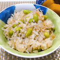 サンディサンディ's cooksnap of when they made 枝豆とじゃこの炊き込みご飯☆.
