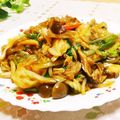 旦那は皿洗い's cooksnap of when they made ❀豚薄切り肉の生姜風味甘辛炒め❀.