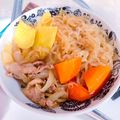 まっちー★'s cooksnap of when they made ★ご飯がススム♪さつまいもの肉じゃが★.