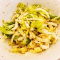 まめしばかきのすけ's cooksnap of when they made 簡単！早い！やみつき！白菜の1分サラダ☆.