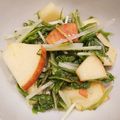 acchiあちこ's cooksnap of when they made さっぱり♪林檎と水菜のサラダ.
