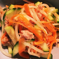 ame-ikuru's cooksnap of when they made もやしときゅうりのさっぱり和え物.