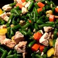 ame-ikuru's cooksnap of when they made マッシュルームとパプリカと鶏肉の塩炒め.
