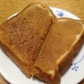 北京パンダ's cooksnap of when they made きなこサクサクトースト.