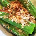 Pandanoko's cooksnap of when they made 3分で！おくらのおかか和え.
