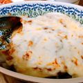 ❁yukiんこ❁'s cooksnap of when they made ナスたっぷり☆餃子の皮で作るラザニア風.