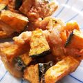 ♡こもれび♡'s cooksnap of when they made ごろごろカボチャとむね肉のかき揚げ.