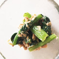 うさママ♡'s cooksnap of when they made レンジで簡単！小松菜のツナマスタード和え.