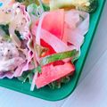 CCMB's cooksnap of when they made 大根とトマトの和風オイル和え.