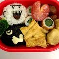 颯真叶真's cooksnap of when they made キャラ弁☆マリオのキラー.