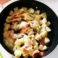 まるかば's cooksnap of when they made ポテトとベーコンとほうれん草のチーズ焼き.