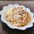 ＊きしろ＊'s cooksnap of when they made 納豆カルボナーラ.