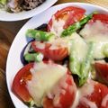 おがちゃんマン's cooksnap of when they made ささみとナス トマトのチーズレンチン♬.