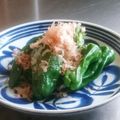 チコリママ's cooksnap of when they made ピーマンの丸焼き.