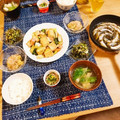 けん☆ちか's cooksnap of when they made 鶏もも肉と厚揚げとチンゲン菜の炒め物.