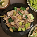 Sakirin24's cooksnap of when they made ✩豚肉とたたききゅうりの炒め物✩.