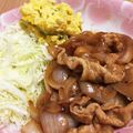 たむたぁむ's cooksnap of when they made 豚こま肉で簡単生姜焼き.