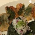 ゆいまーるん's cooksnap of when they made ライスペーパーで☆ハムチーズ揚げ春巻.