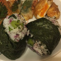 ゆいまーるん's cooksnap of when they made 野沢菜とゆかりのおにぎり.