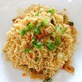 azuazu♡'s cooksnap of when they made インスタント麺で♬やみつきピリ辛油そば.
