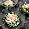 ☆あいちゃん's cooksnap of when they made カニカマきゅうりのもずく酢.