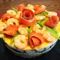クックGE8QOJ☆'s cooksnap of when they made 簡単☆牛乳パックdeケーキ？押し寿司♪.