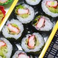 nosso's cooksnap of when they made お弁当に☆カニカマのサラダ巻き.