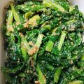 クック8YQSKM☆'s cooksnap of when they made ゴマ油が決め手☆ニラの中華風ゴマ和え.