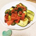 はっぴーゆりもん＊'s cooksnap of when they made ふわとろ青なすのトマトポン酢.