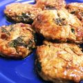 あじゅみ。's cooksnap of when they made 大葉と梅の照り焼きつくね.
