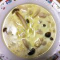 ピクミン☆K's cooksnap of when they made 鶏ももとたっぷりきのこのミルクスープ.