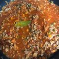 uchasan's cooksnap of when they made トマトたっぷり簡単ミートソース.