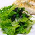にゃぁくん's cooksnap of when they made 韓国海苔とレタスでサラダ.