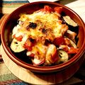 よもだ飯's cooksnap of when they made トマトとナスとじゃがいものオーブン焼き.