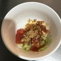 クック26CBHS☆'s cooksnap of when they made 離乳食　トマトとキュウリのきな粉和え.