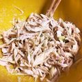 クック849R85☆'s cooksnap of when they made ネギサラダ(鶏むね肉とネギのマヨサラダ).