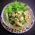 ひさかた's cooksnap of when they made 夏野菜のレバノン風タブレ.