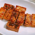しばちゃそ's cooksnap of when they made 厚揚げのヨシダソース照り焼き.