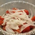 スタイリッシュママ's cooksnap of when they made トマトと玉ねぎでサラサラさらだ☆.